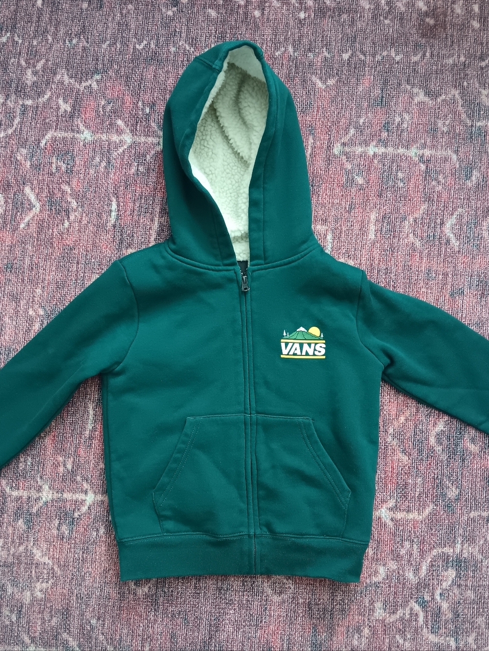 Vans Boys Sherpa Zip Hoodie